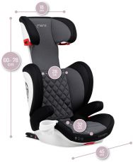 Автокрісло MoMi QUICK FIX black (15-36кг)